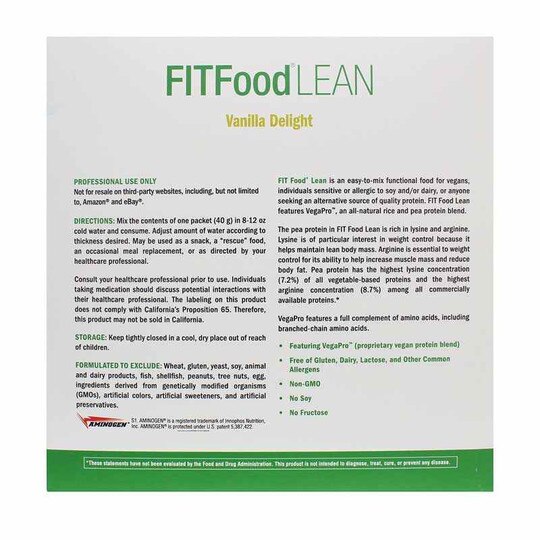 FITFood Lean, XYM